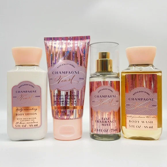 🦋 Champagne Toast 🦋 BBW - 14 pc travel set!